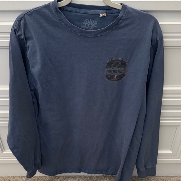 Blue 84 Crested Butte Colorado Long Sleeve Tee - Picture 1 of 10